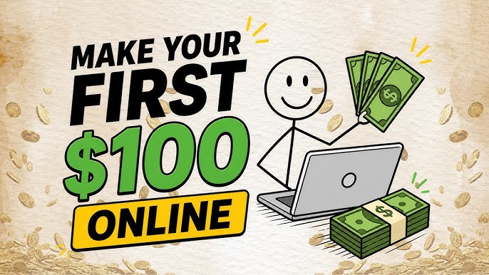 How to Make Your First $100 Online This Weekend